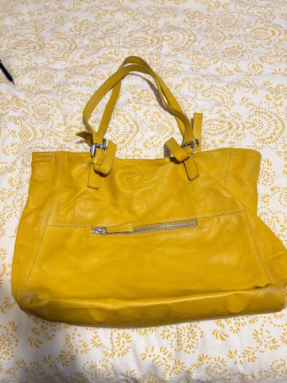 Garnet Hill leather bag